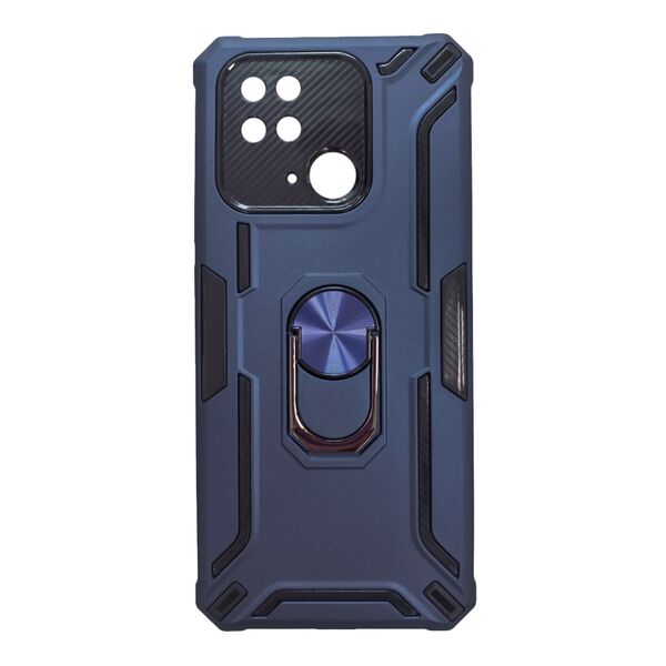 Чехол Xiaomi Redmi 10C накладка противоударный Armor Cиний