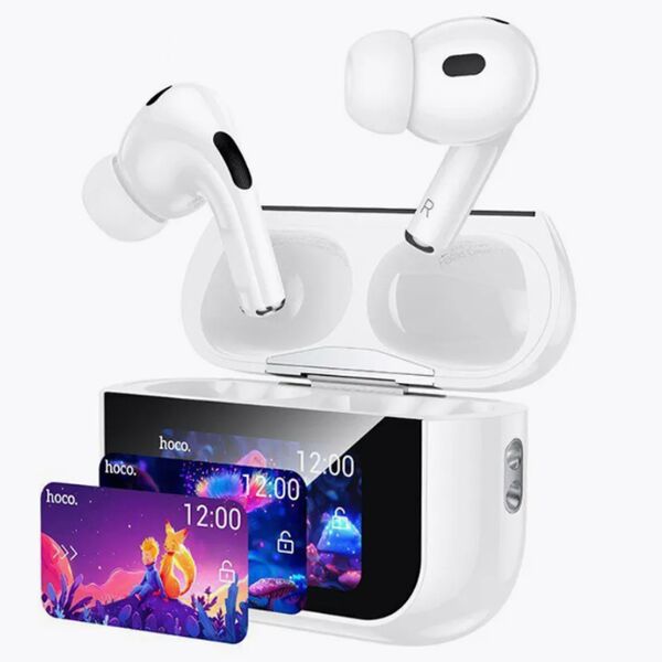 Наушники Bluetooth Hoco EW79 TWS вакуумные LED Белый