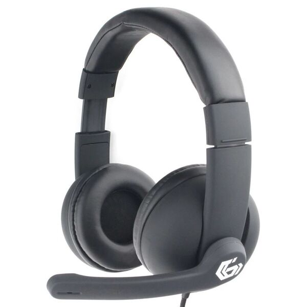 Наушники Gembird MHS-G220 полноразмерные с микрофоном Черный