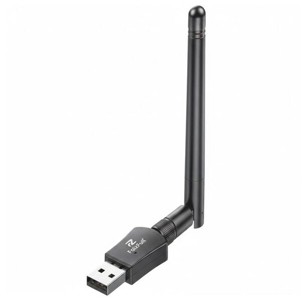 Адаптер Wi-Fi USB FaizFull FW56 Черный