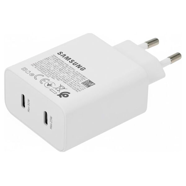 Зарядное устройство Samsung 50W 2USB-C Белый