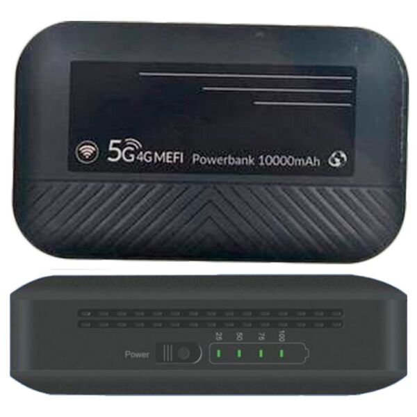 Роутер портативный Wi-Fi 4G/5G FaizFull FW14 + внешний аккумулятор Черный