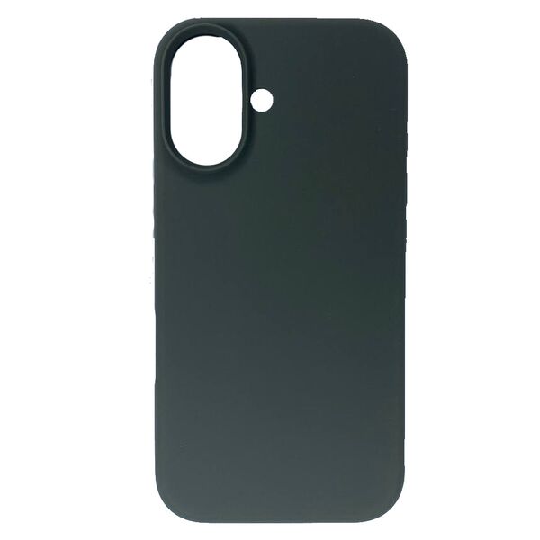 Чехол для iPhone 16 накладка Puloka Solemn Silicone Case Серый