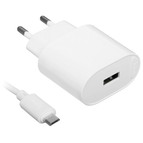 Зарядное устройство Hoco C109A 20W USB-C+USB + кабель Type-C/Type-C Белый