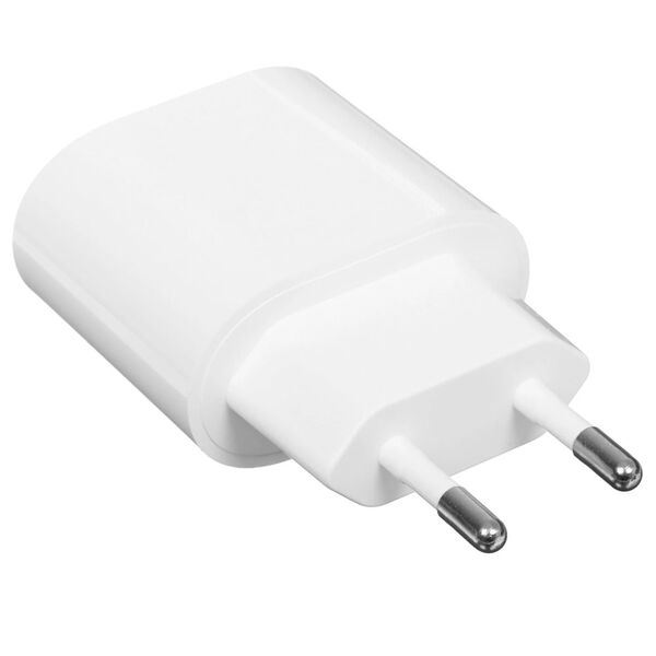 Зарядное устройство Hoco C109A 20W USB-C+USB + кабель Type-C/Type-C Белый