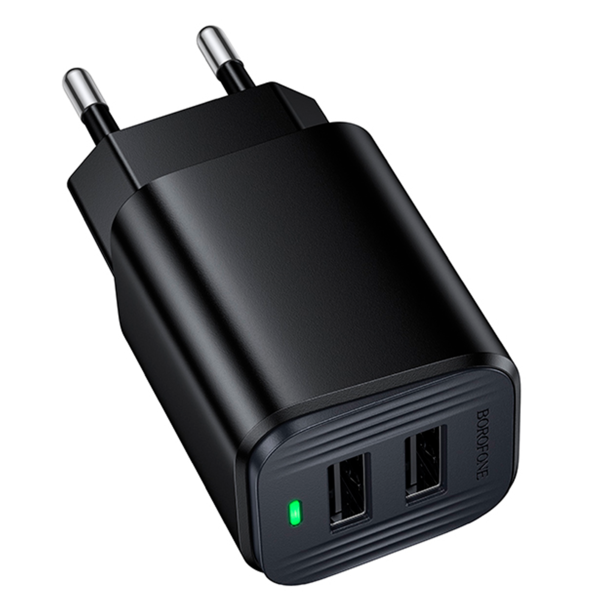Зарядное устройство Borofone BAS81A 2USB Черный