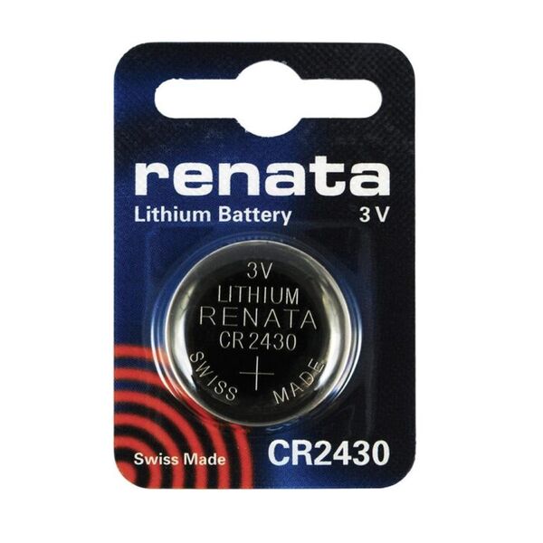 Батарейка литиевая 2430 Renata Трофи 3V