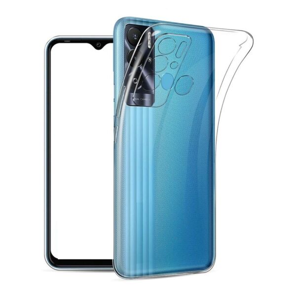 Чехол Tecno Pova Neo накладка силиконовый Прозрачный