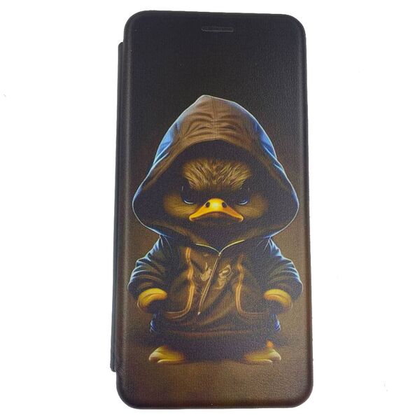 Чехол Realme C67 4G накладка принт Утка Черный