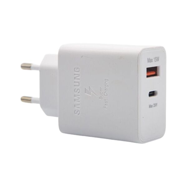 Зарядное устройство Samsung 35W USB-C+USB Белый
