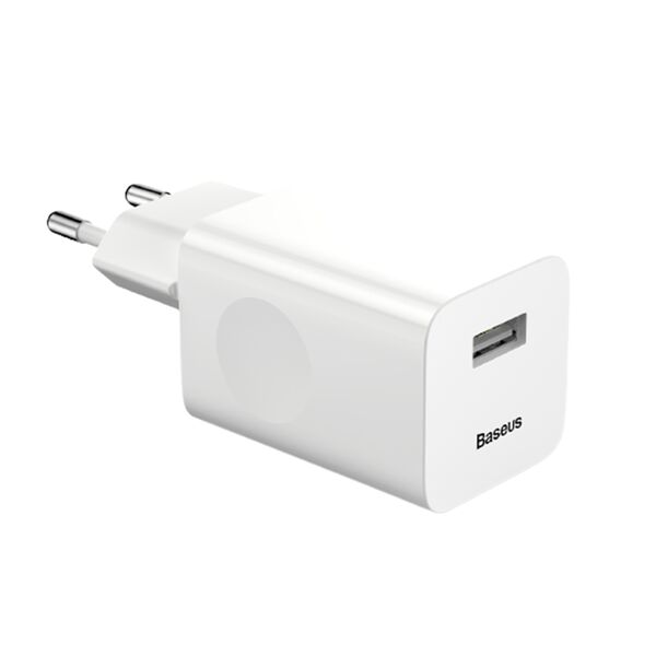 Зарядное устройство Baseus BX02 Quick 24W USB Белый