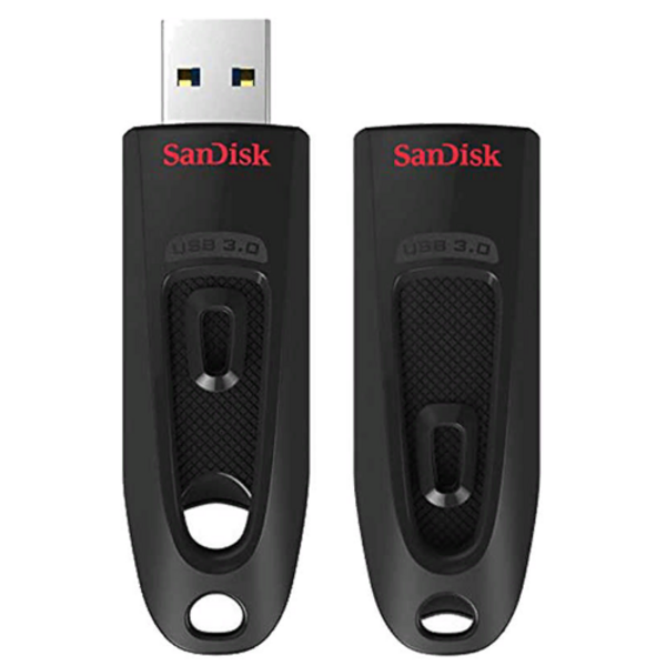 Флеш память USB 128Gb SanDisk 3.0 Ultra CZ48 (SDCZ48-128GB-U46) Черный