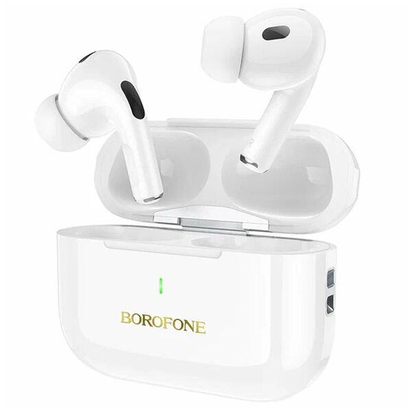 Наушники Bluetooth Borofone BW59 Plus TWS вакуумные Белый
