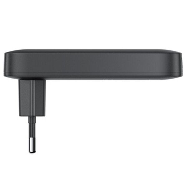 Зарядное устройство AceFast A100 65W 2USB-C+USB GaN Черный