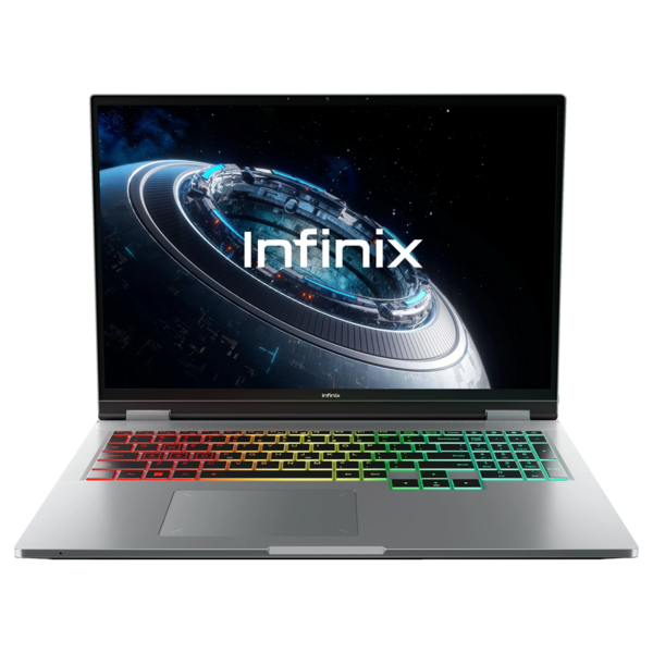 Ноутбук Infinix GTBook GL614 15.6" IPS Core i5 13420H/16Gb/512Gb SSD/RTX5060/8Gb/noOS Silver