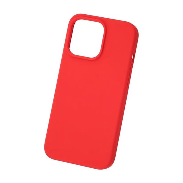 Чехол для iPhone 13 Pro Max силиконовый Silicone Case Красный