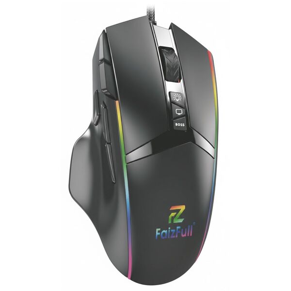 Мышь FaizFull M64 проводная игровая Черный
