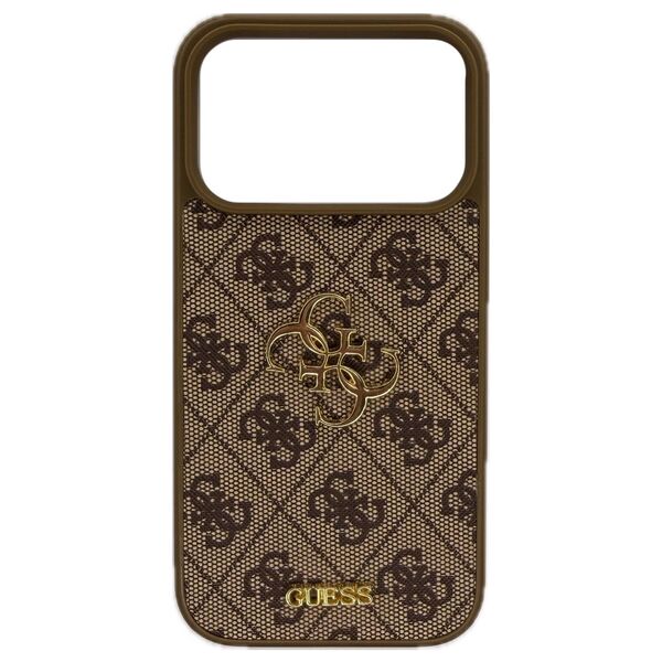 Чехол для iPhone 17 Pro накладка Guess Коричневый