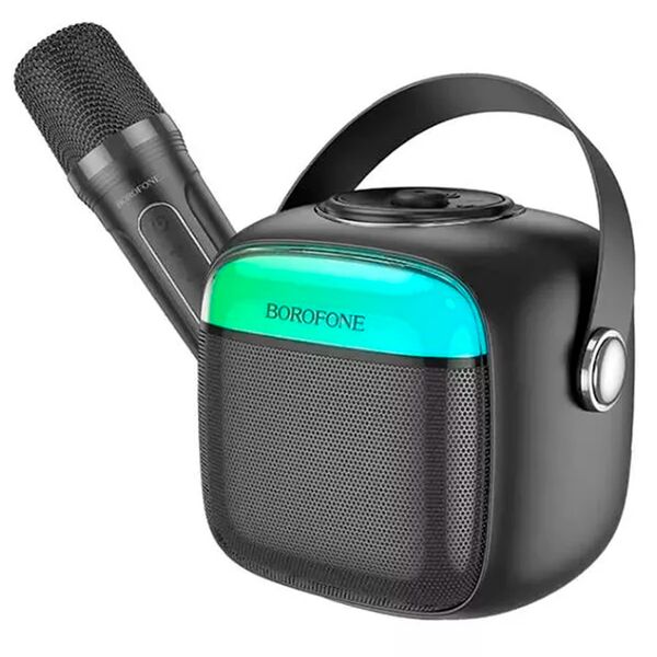 Портативная акустика Borofone BP15 с микрофоном Черный