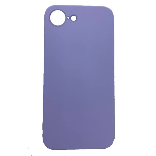 Чехол для iPhone 16E/SE 4 накладка Silicone Case Сиреневый