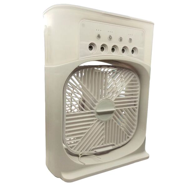 Вентилятор портативный CX-22 с увлажнителем настольный Белый