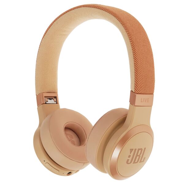 Наушники Bluetooth JBL Live 670 NC полноразмерные Бежевый