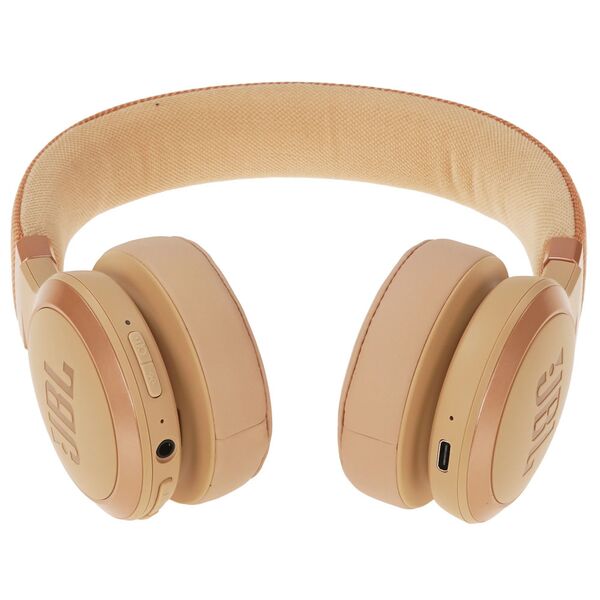 Наушники Bluetooth JBL Live 670 NC полноразмерные Бежевый