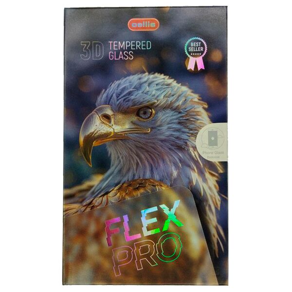 Защитное стекло Samsung S25 Ultra Cellins Flex Pro Черный