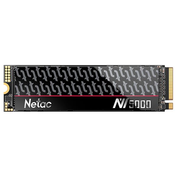Накопитель SSD Netac 2Tb NV5000T M.2 2280/PCI-E 4.0 x4/3D NAND/4800/4600MBs/NVMe 1.4/1280TBW/heatsin