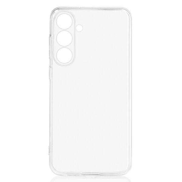 Чехол Samsung S25/S24 накладка силиконовый  Прозрачный