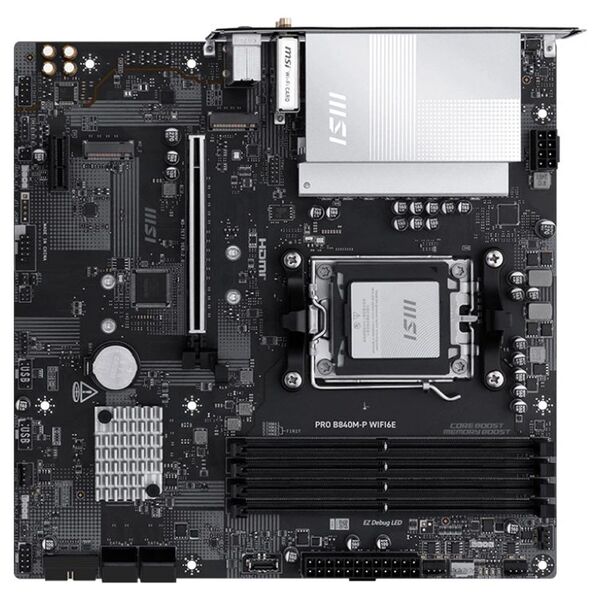 Материнская плата MSI Pro B840M-P WiFi6e AM5/4xDDR5/ATX