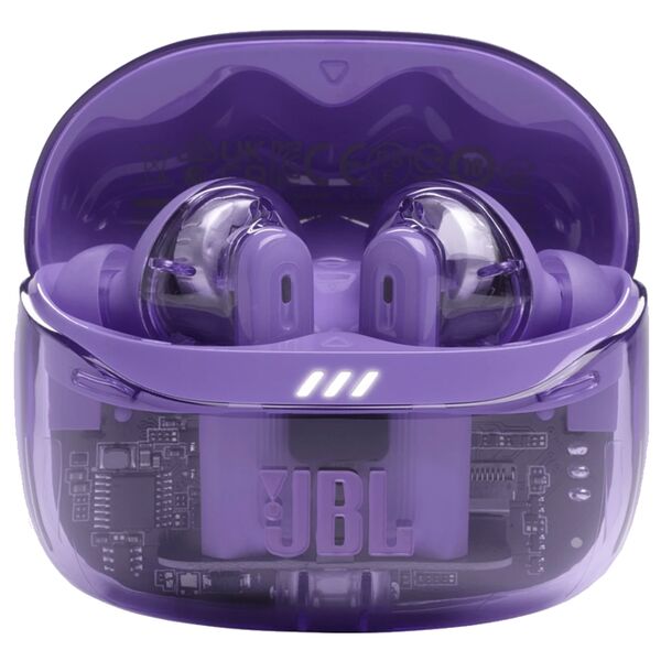 Наушники Bluetooth JBL Tune Buds 2 Ghost TWS вакуумные Прозрачно-сиреневый