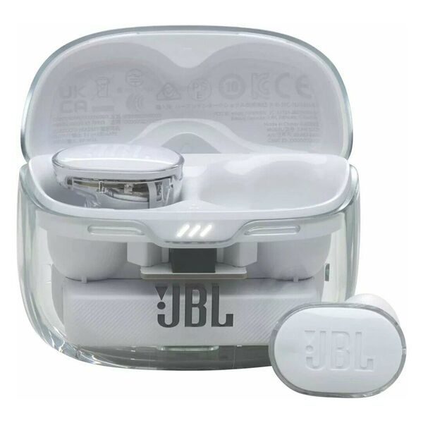 Наушники Bluetooth JBL Tune Buds Ghost TWS вакуумные Прозрачно-белый