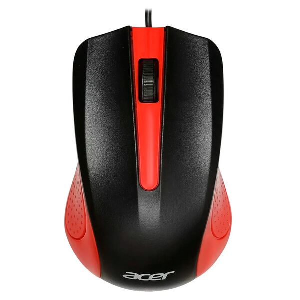 Мышь Acer OMW012 проводная Черный/Красный