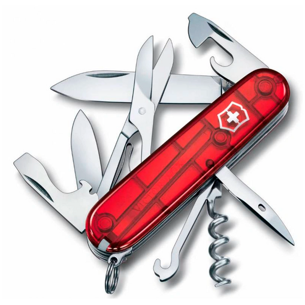 Нож перочинный Victorinox Climber (1.3703.T) 91мм 14функц. Красный