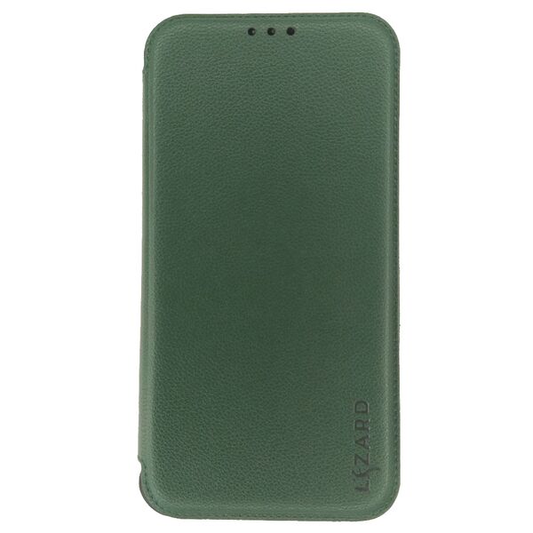 Чехол Xiaomi Redmi A3/A3X/POCO C61 книжка Lizard Slim Темно-зеленый