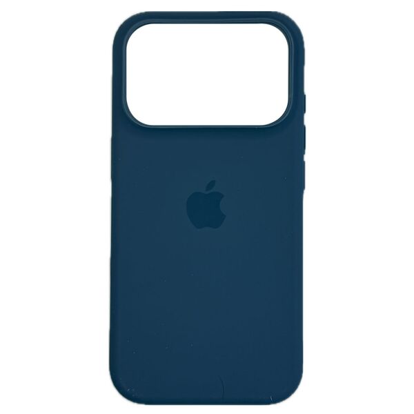 Чехол для iPhone 17 Pro накладка Silicone Case Magsafe Luxe Синий