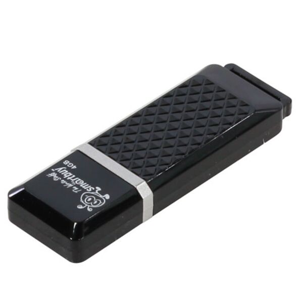 Флеш память USB 4Gb Smart Buy Quartz Черный
