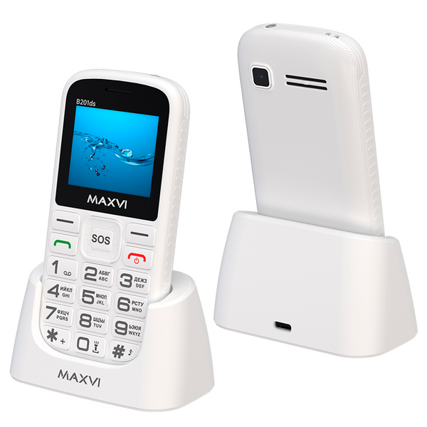 Maxvi B201ds White