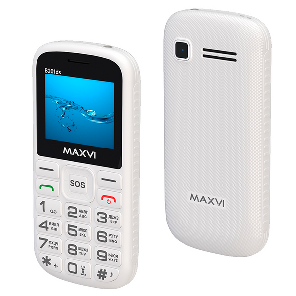 Maxvi B201ds White