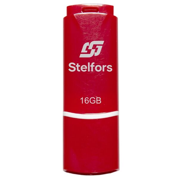 Флеш память USB 16Gb Stelfors Classic Красный