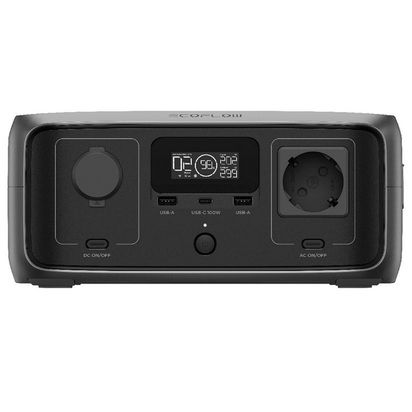 Зарядная станция EcoFlow River 3 UPS 300W Черный