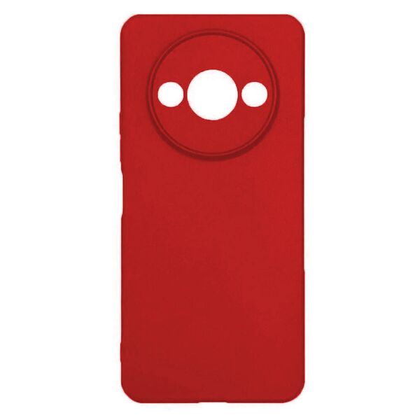 Чехол Xiaomi Redmi A3/A3X/POCO C61 накладка Soft Touch Красный