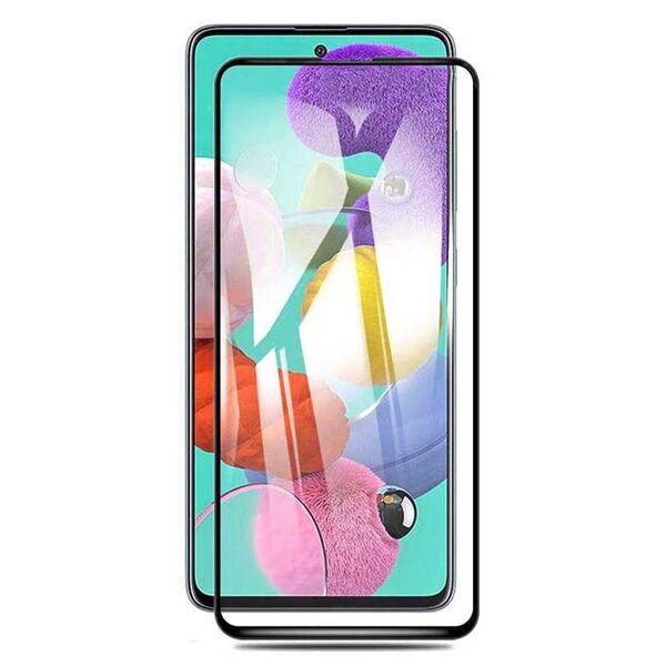 Защитное стекло Samsung A51/A52/A53 99H Черный