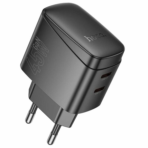 Зарядное устройство Hoco CS62A 45W 2USB-C Черный
