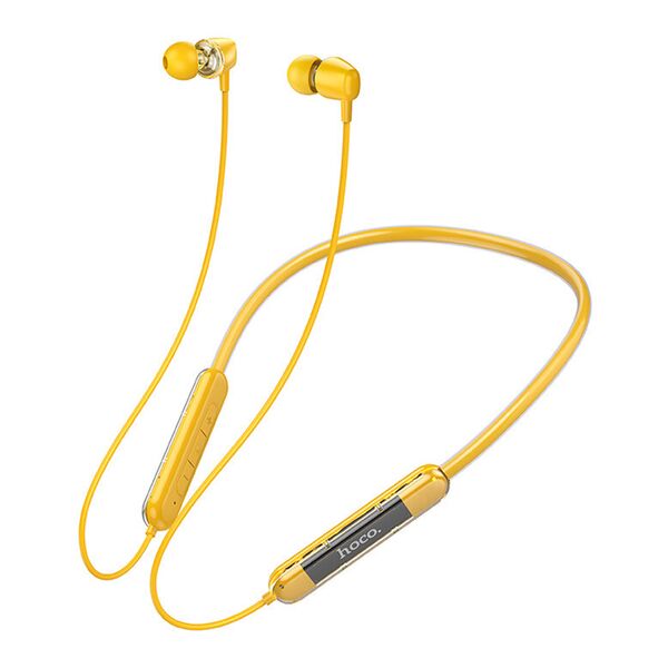 Наушники Bluetooth Hoco ES65 вакуумные Желтый