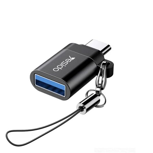 Переходник Type-C/OTG Yesido GS06 Черный