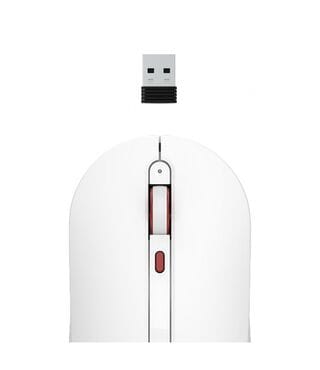 Мышь Xiaomi MIIIW Wireless Mouse Silent M20 (MWMM01) White