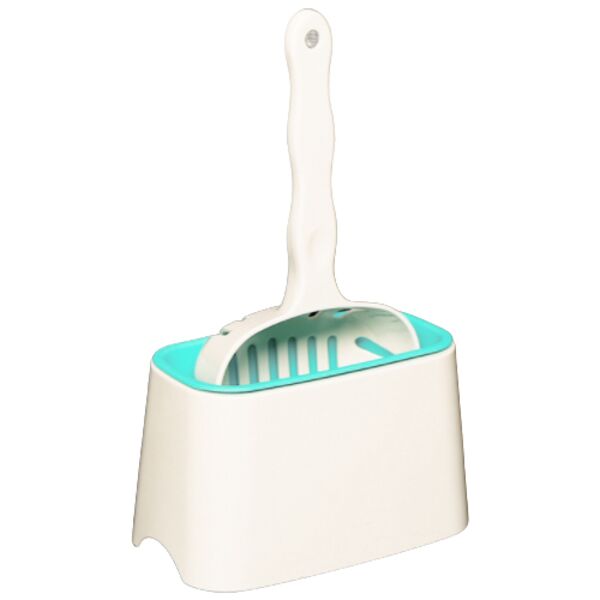 Совок с очищающей подставкой для животных Xiaomi Super Design White