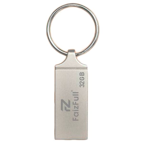 Флеш память USB 32Gb FaizFull U56 3.0 + кольцо Серебряный